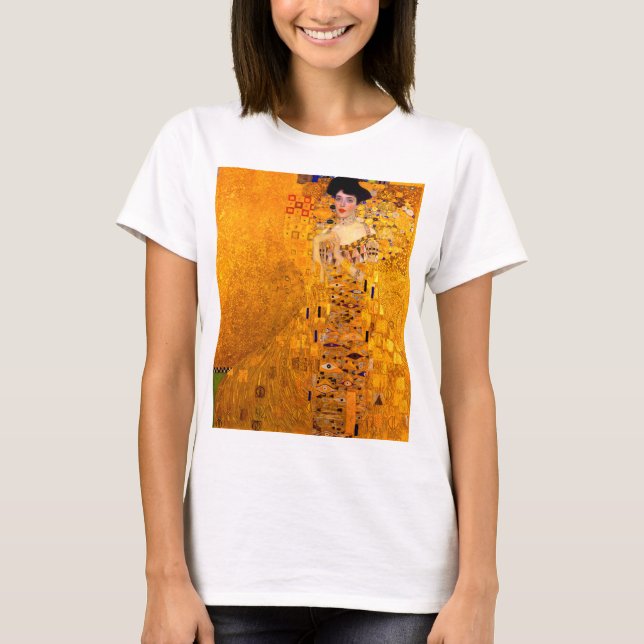 Camiseta Retrato de Gustav Klimt de Adele Bloch Bauer (Anverso)