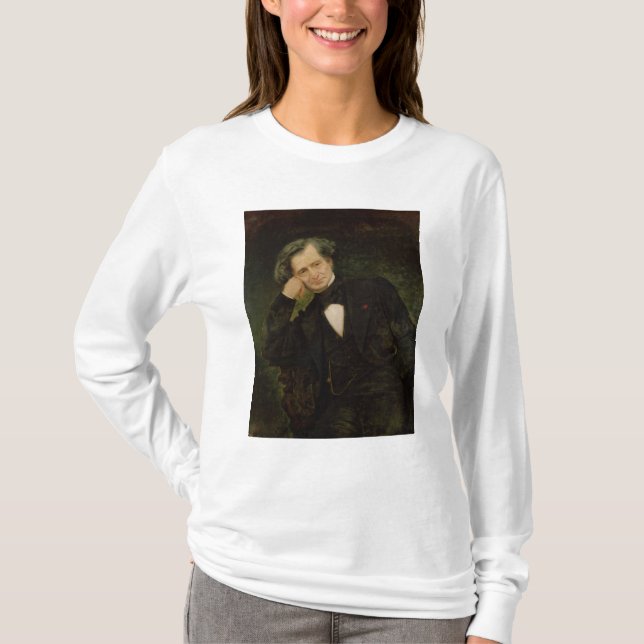 Camiseta Retrato de Hector Berlioz (Anverso)