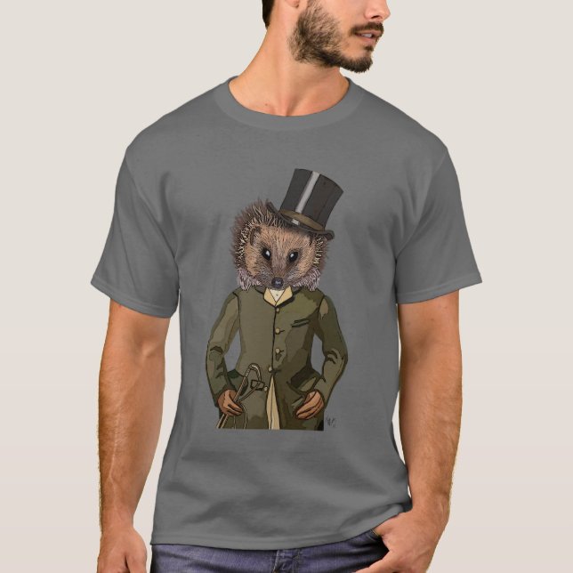 Camiseta Retrato de Hedgehog Rider (Anverso)