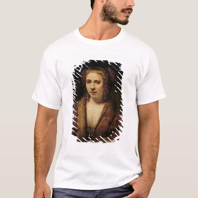 Camiseta Retrato de Hendrikje Stoffels (Anverso)