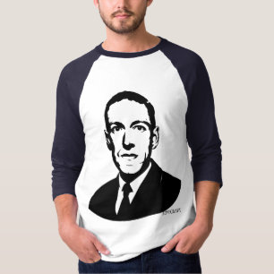 Camiseta Retrato de HP Lovecraft
