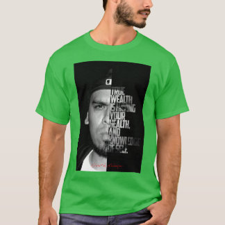 Camiseta Retrato de Immortalechnique con chico de tipografí