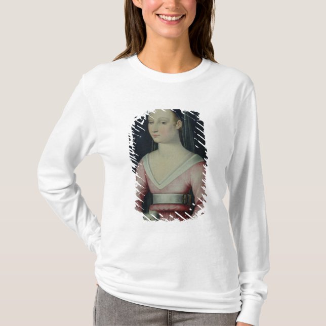 Camiseta Retrato de Inés Sorel (Anverso)