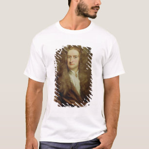 Camiseta Retrato de Isaac Newton 1702