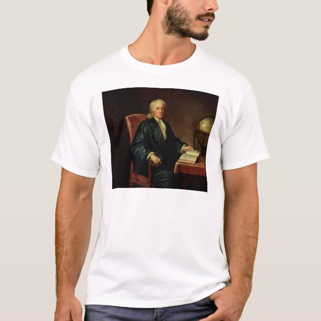 Camiseta Retrato de Isaac Newton, c.1726 (Anverso)
