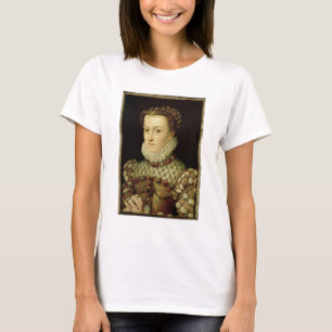 Camiseta Retrato de Isabel de Austria (1554-92) Reina o