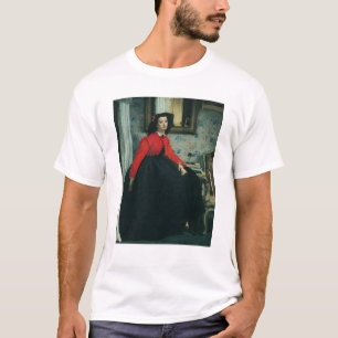 Camiseta Retrato de James Tissot el   del Mlle. L.L. 1864