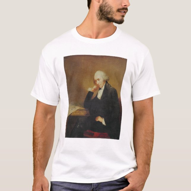 Camiseta Retrato de James Watt 1792 (Anverso)