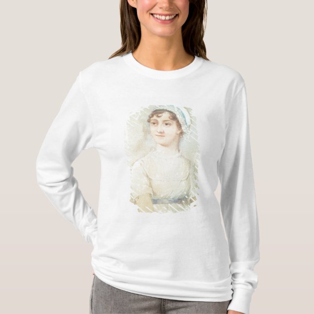 Camiseta Retrato de Jane Austen (Anverso)