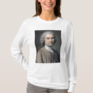 Camiseta Retrato de Jean-jacques Rousseau