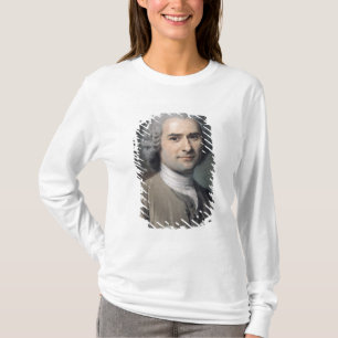Camiseta Retrato de Jean-jacques Rousseau