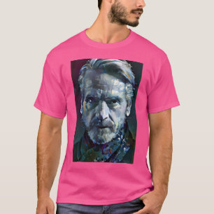 Camiseta Retrato de Jeremy Irons