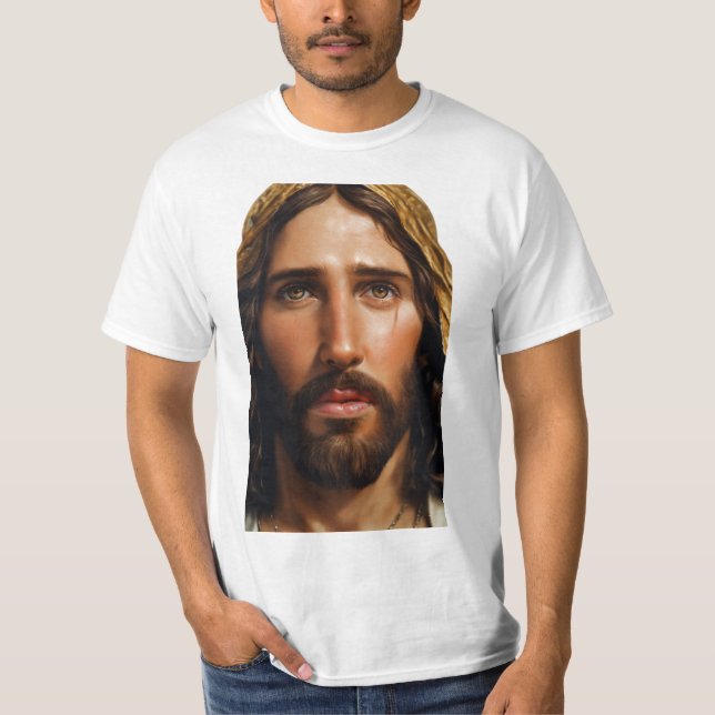 Camiseta Retrato de Jesús Divino (Anverso)
