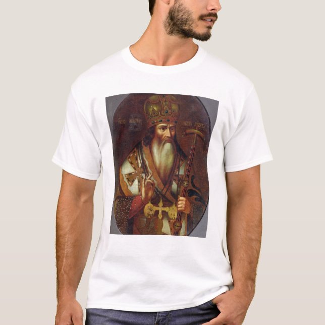 Camiseta Retrato de Joaquín, patriarca de Moscú (Anverso)