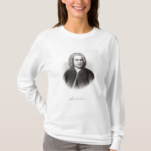 Camiseta Retrato de Johann Sebastian Bach