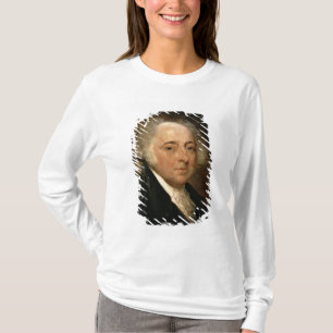 Camiseta Retrato de John Adams