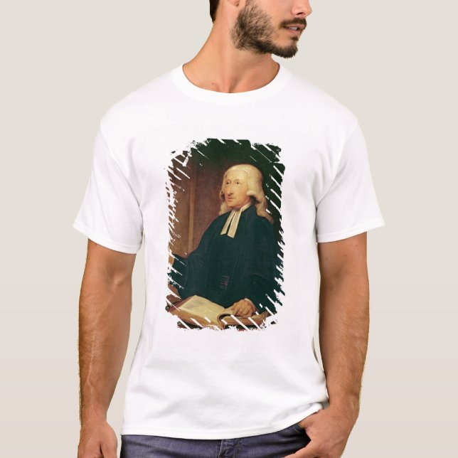 Camiseta Retrato de John Wesley 1788 (Anverso)