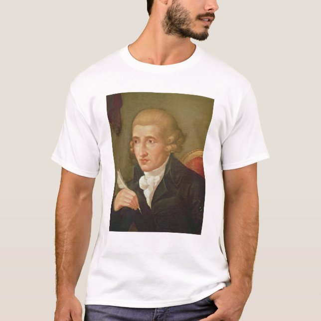 Camiseta Retrato de Joseph Haydn (Anverso)