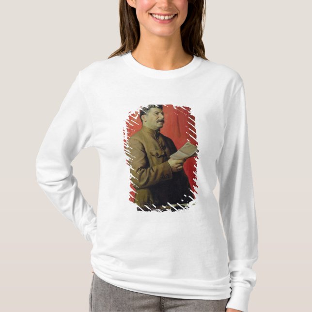 Camiseta Retrato de Josif Stalin, 1933 (Anverso)