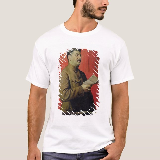 Camiseta Retrato de Josif Stalin, 1933 (Anverso)