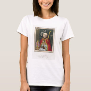 Camiseta Retrato de Juan Alcock (C. 1430-1500), fundador de