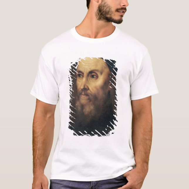 Camiseta Retrato de Juan Calvino (Anverso)