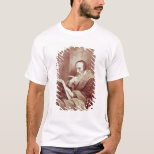 Camiseta Retrato de Juan Calvino (1509-1564) (grabado)