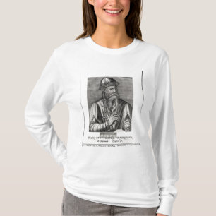 Camiseta Retrato de Juan Gutenberg