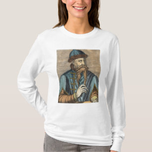 Camiseta Retrato de Juan Gutenberg 2