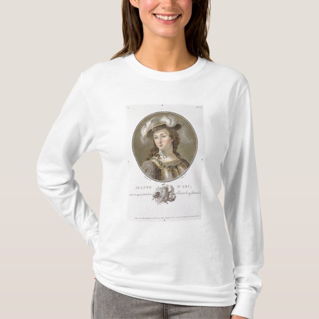Camiseta Retrato de Juana de Arco (1412-31), 1787 (Anverso)