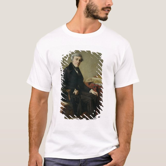 Camiseta Retrato de Jules Michelet (Anverso)