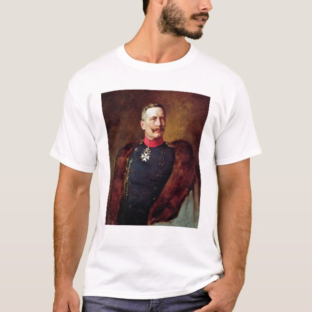 Camiseta Retrato de Kaiser Wilhelm Ii (Anverso)