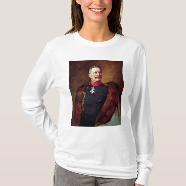 Camiseta Retrato de Kaiser Wilhelm Ii (Anverso)