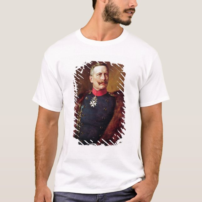 Camiseta Retrato de Kaiser Wilhelm Ii (Anverso)