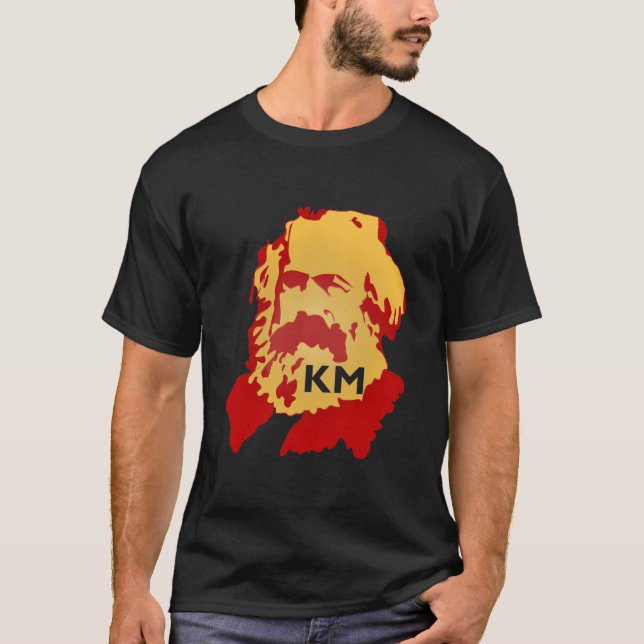 CAMISETA RETRATO DE KARL MARX (Anverso)