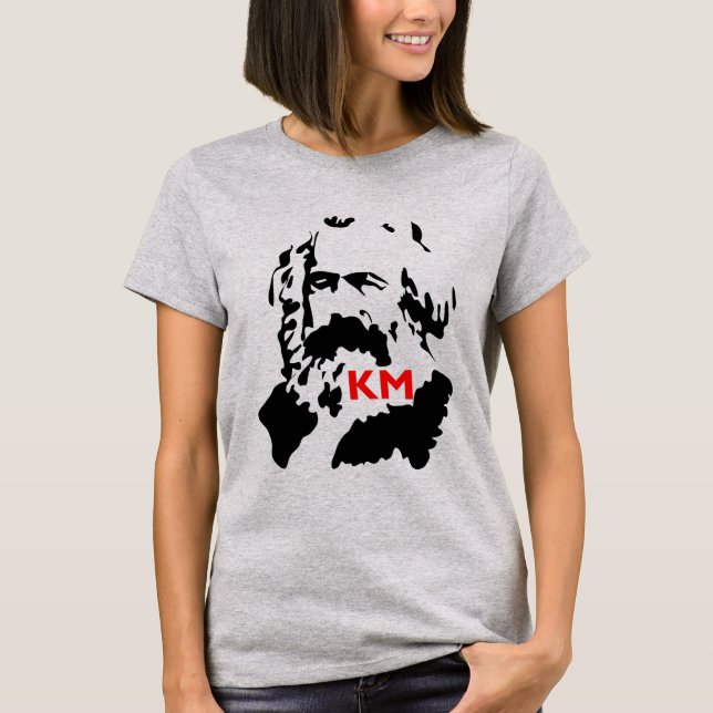 CAMISETA RETRATO DE KARL MARX 1 (Anverso)