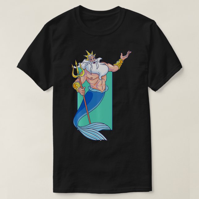 Camiseta Retrato de King Triton (Diseño del anverso)