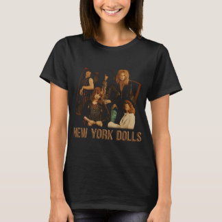 Camiseta Retrato de la banda de rock clásico glamurosa New