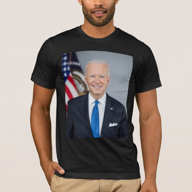 Camiseta Retrato de la Casa Blanca del presidente Joe Biden (Anverso)