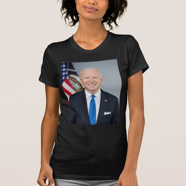 Camiseta Retrato de la Casa Blanca del presidente Joe Biden (Anverso)