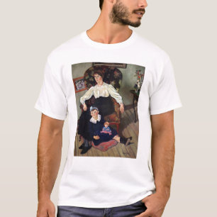 Camiseta Retrato de la coca y de su Daughter, 1913 de Marie