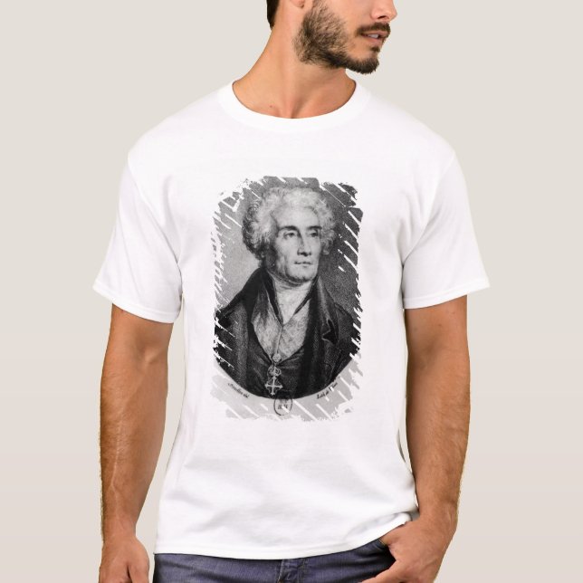 Camiseta Retrato de la cuenta José de Maistre (Anverso)