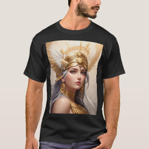 Camiseta Retrato de la diosa Atenea