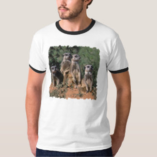 CAMISETA RETRATO DE LA FAMILIA DE MEERKAT