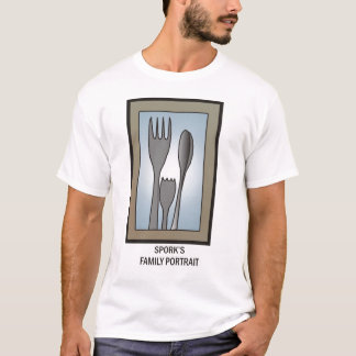 Camiseta Retrato de la familia de Spork