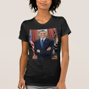 Camiseta Retrato de la Oficina Oval, Obama Barack President