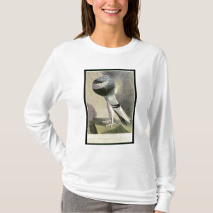 Camiseta Retrato de la paloma del Pouter