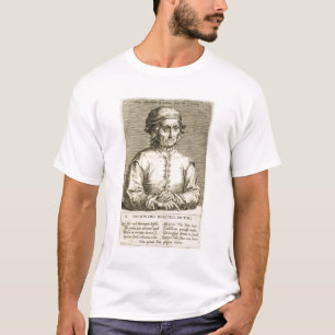 Camiseta Retrato de la placa 3 de Hieronymus Bosch