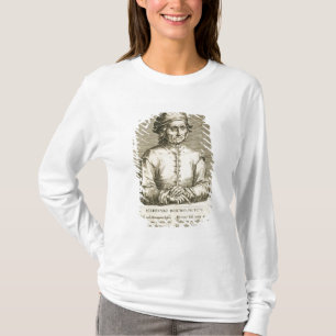Camiseta Retrato de la placa 3 de Hieronymus Bosch