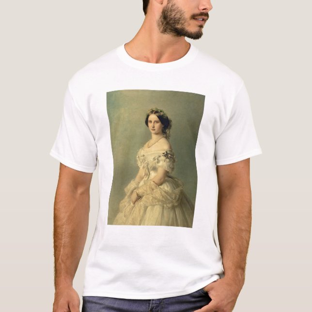 Camiseta Retrato de la princesa de Baden, 1856 (Anverso)